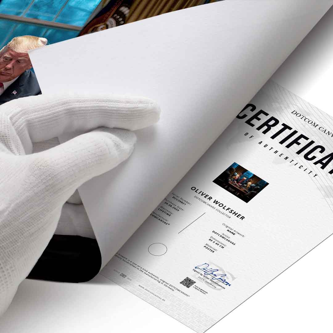 Układ z Gabinetu Owalnego - plakat
