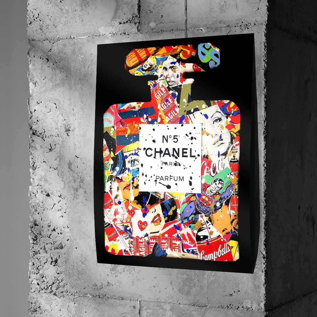 POP CHANEL BOTTLE – Plakat