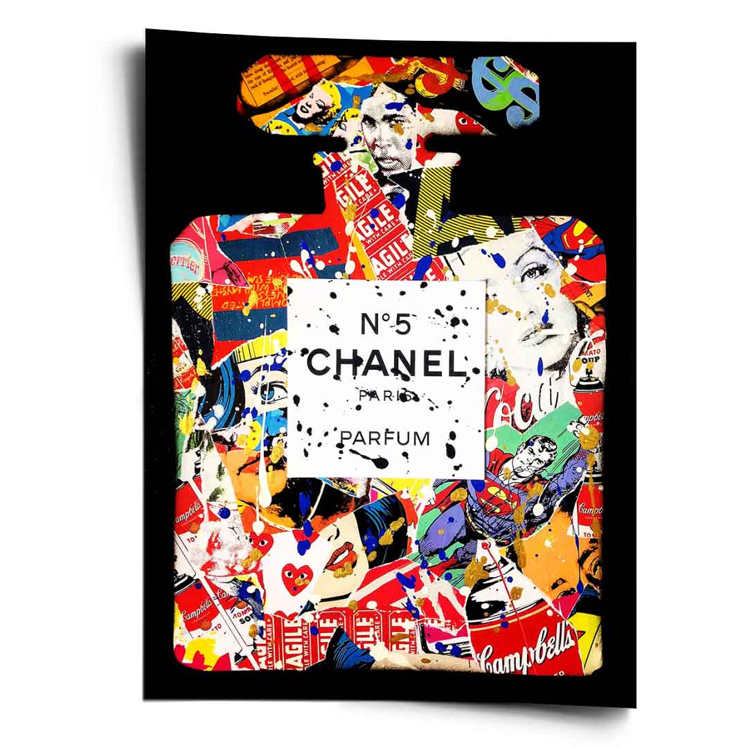 POP CHANEL BOTTLE – Plakat