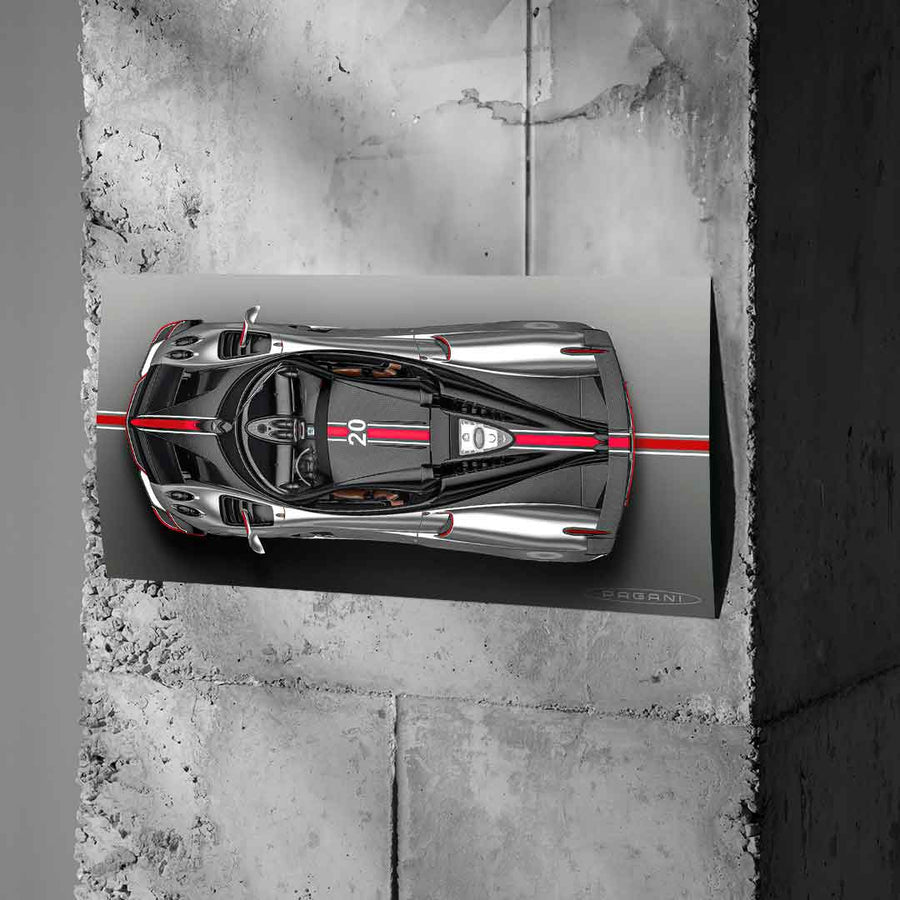 Pagani Huayra Roadster BC - Poster