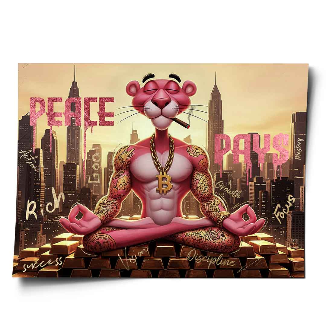 Peace Pays - Poster