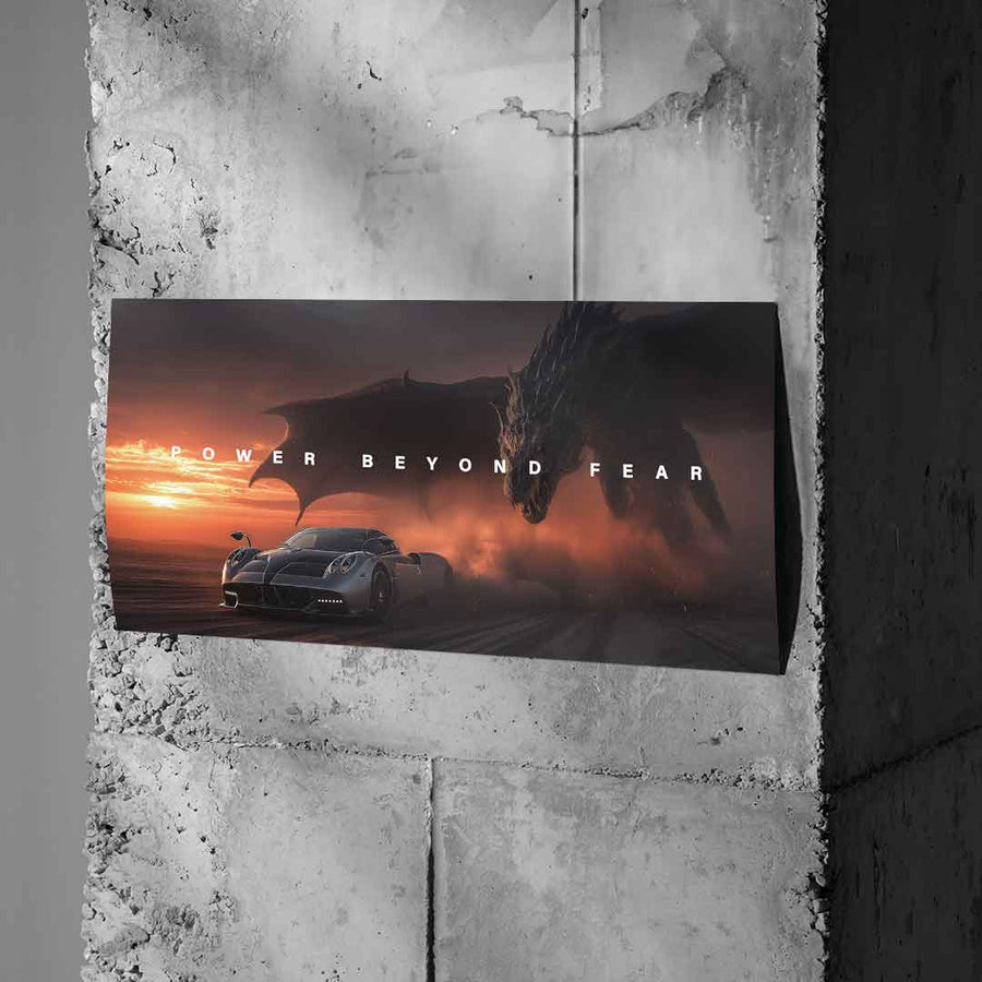 Power Beyond Fear (Pagani) - Poster