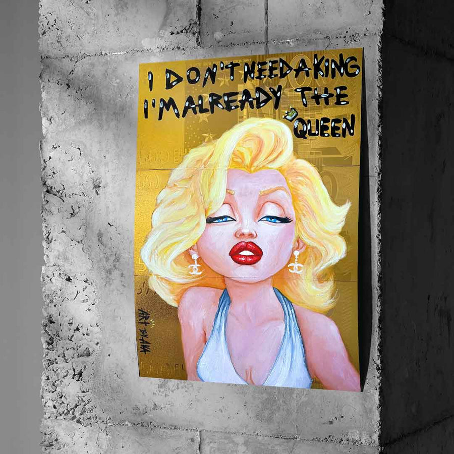 Queen Marilyn - Poster