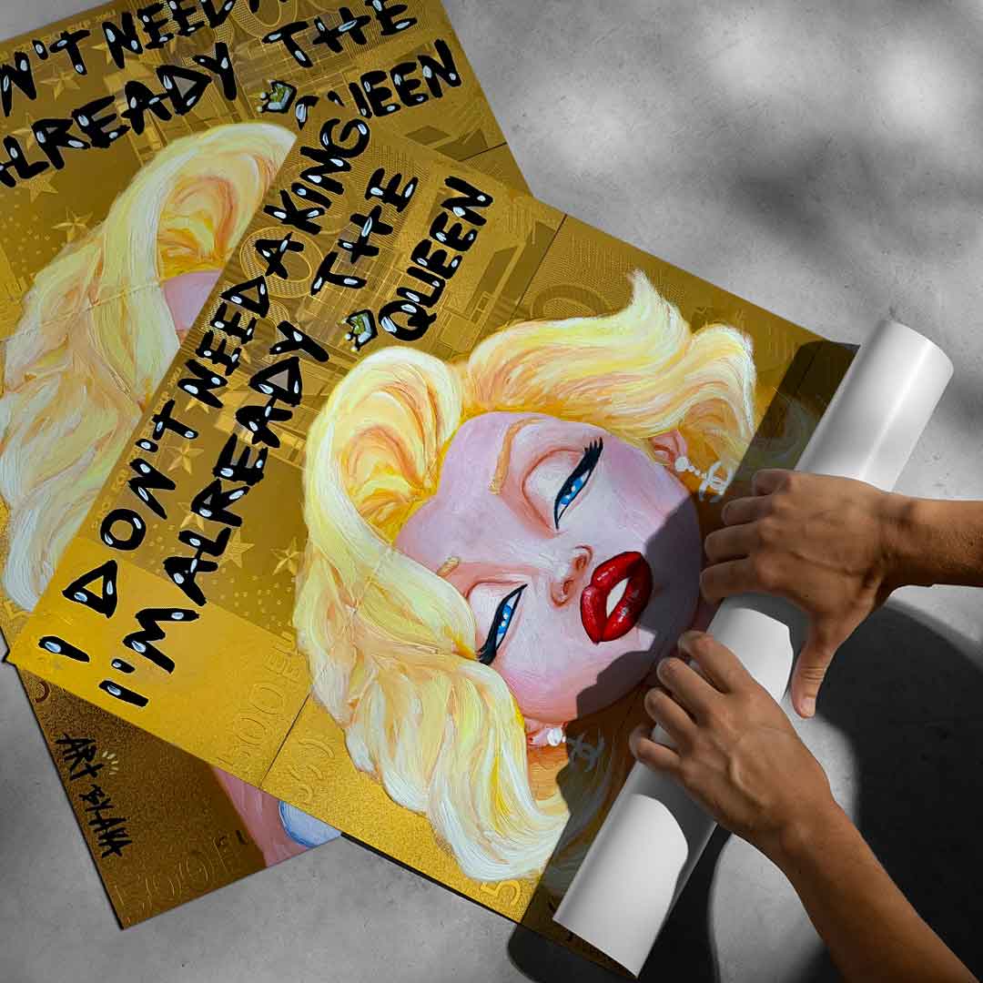 Queen Marilyn - Poster