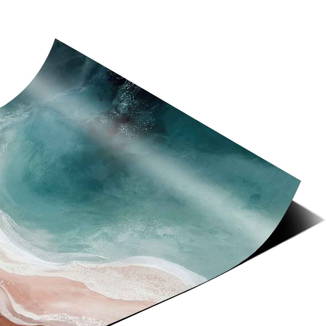 Quiet Sands And Gentle Waves - Poster