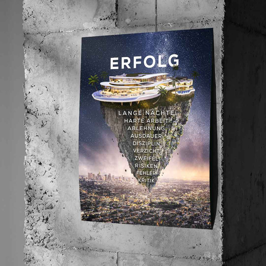 SUKCES W NIERUCHOMOŚCIACH - Plakat