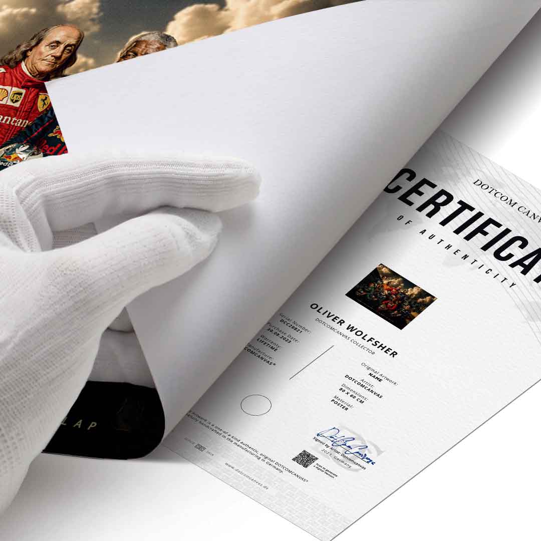 Wyścig o dziedzictwo – plakat