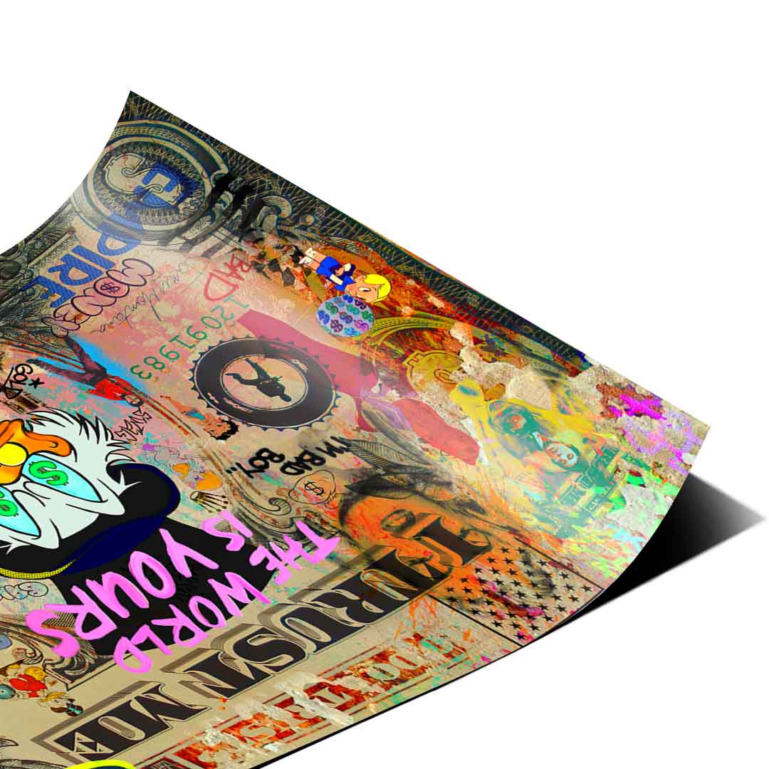 SCROOGE LIFE IS INSANE - Poster
