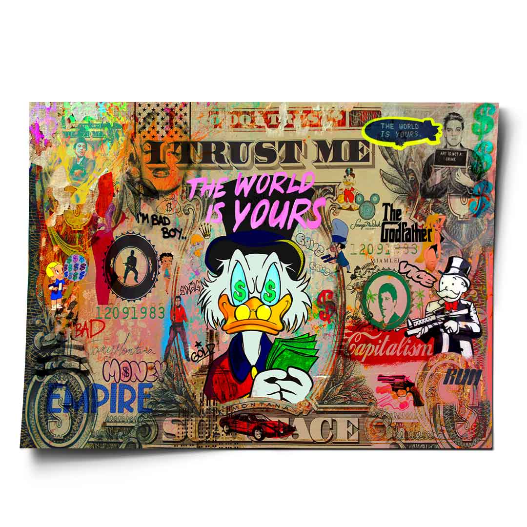 SCROOGE LIFE IS INSANE - Poster