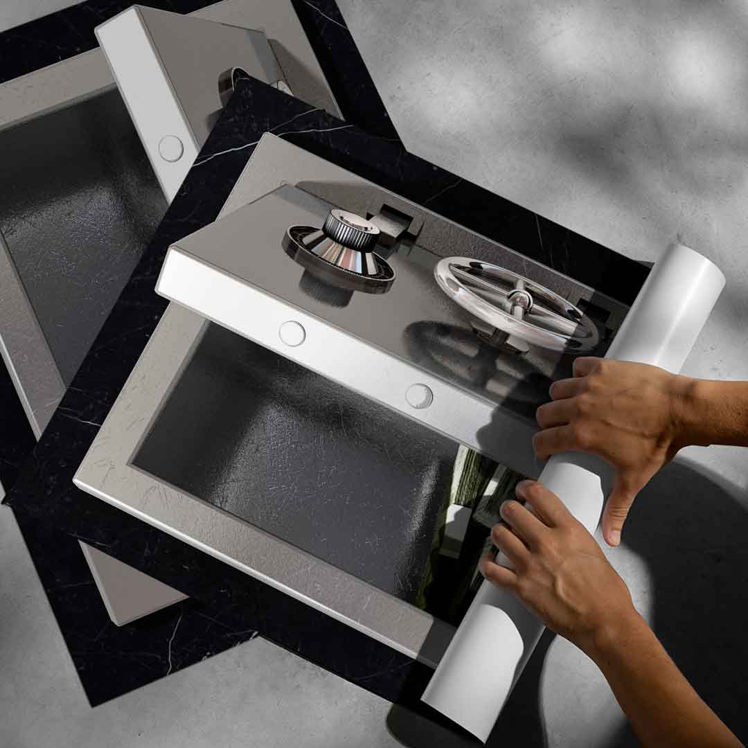 Silver safe - poster
