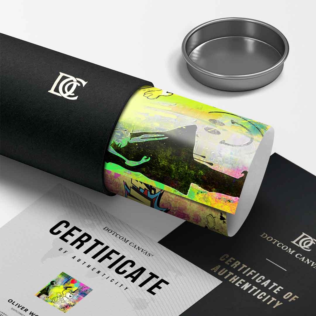 Snoopy meets Banksy - Poster