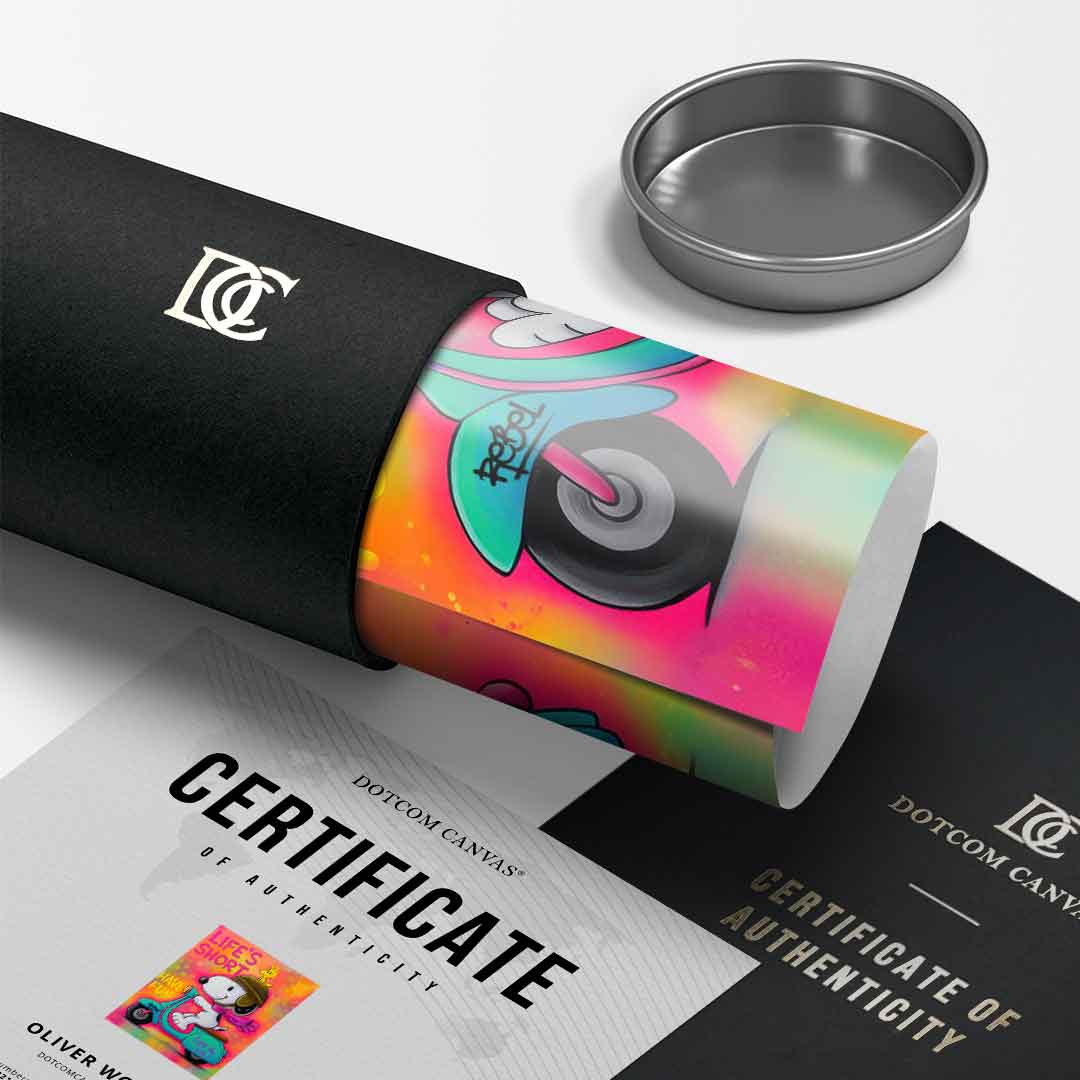 Snoopy Vespa - Poster