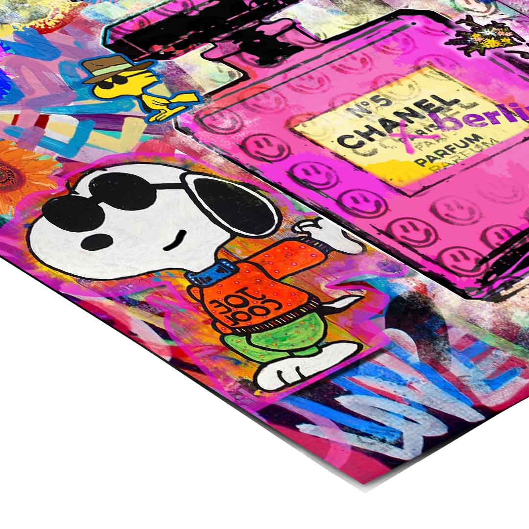 Snoopy meets Chanel - Poster