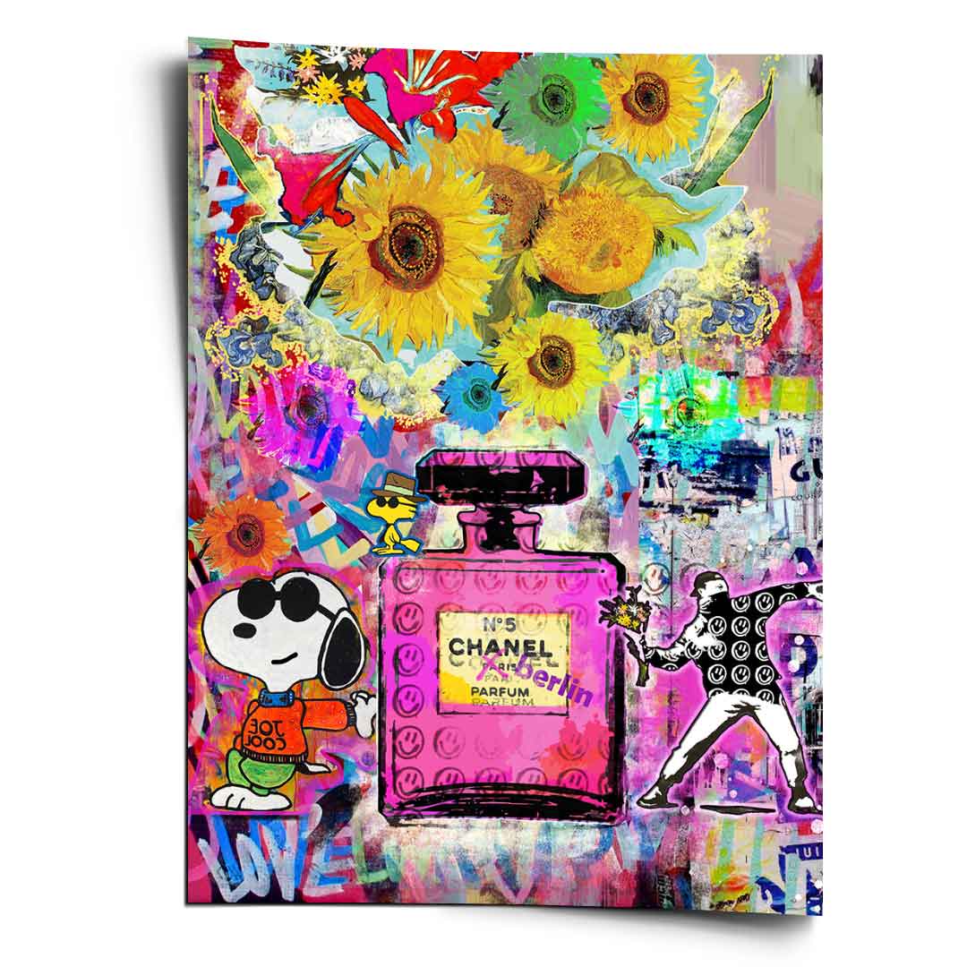 Snoopy meets Chanel - Poster