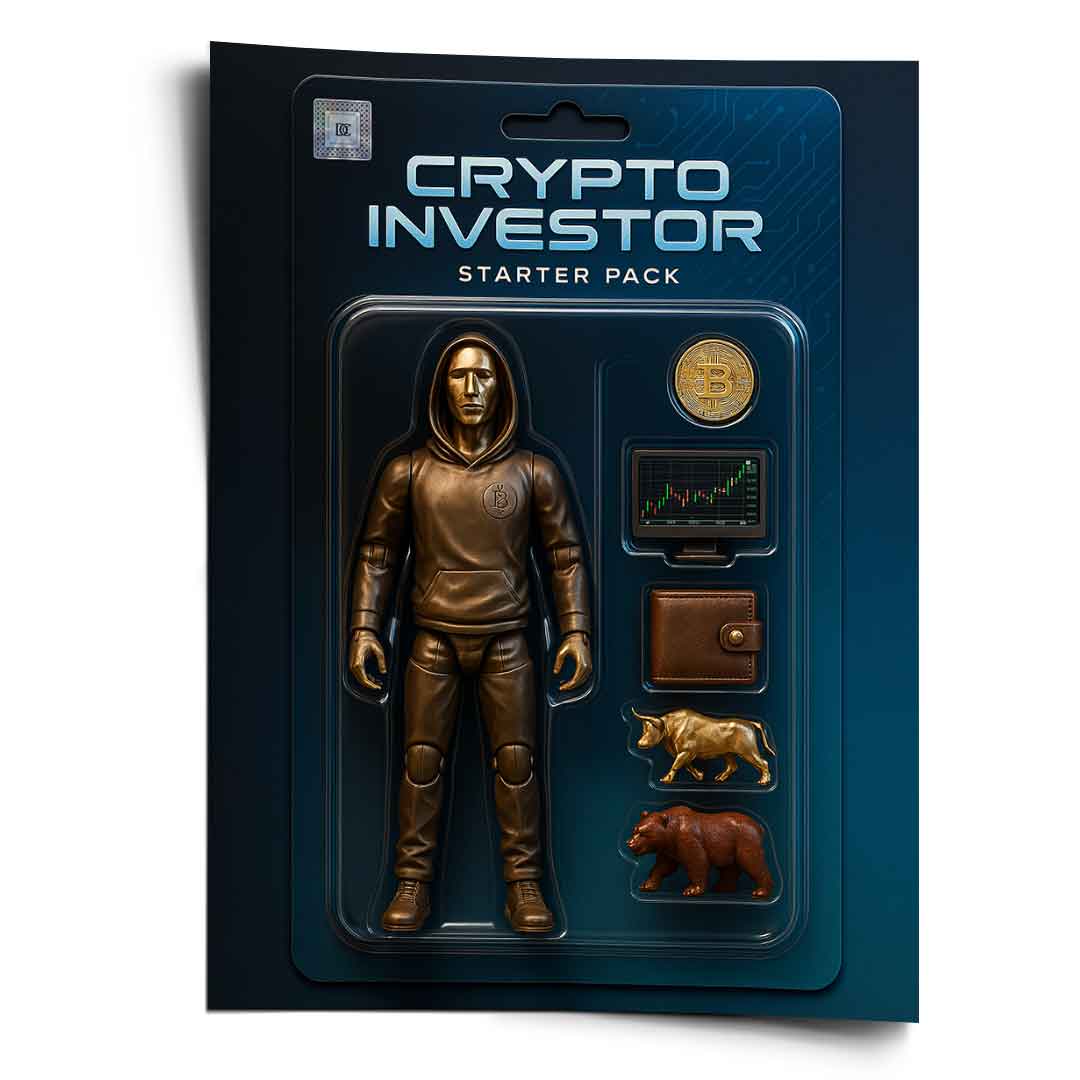 Starter Pack CRYPTO INVESTOR - Poster