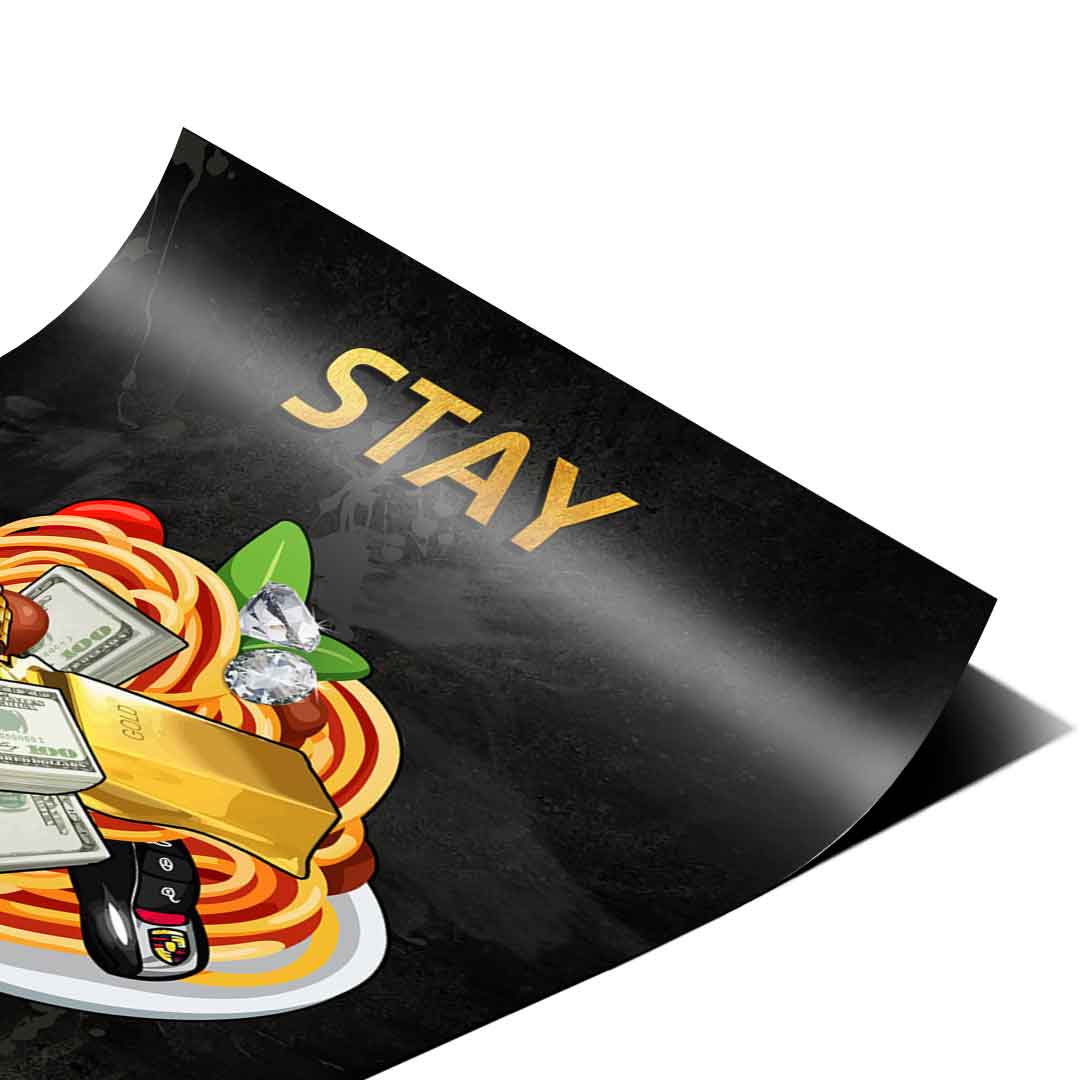 Stay Hungry 3 - Plakat