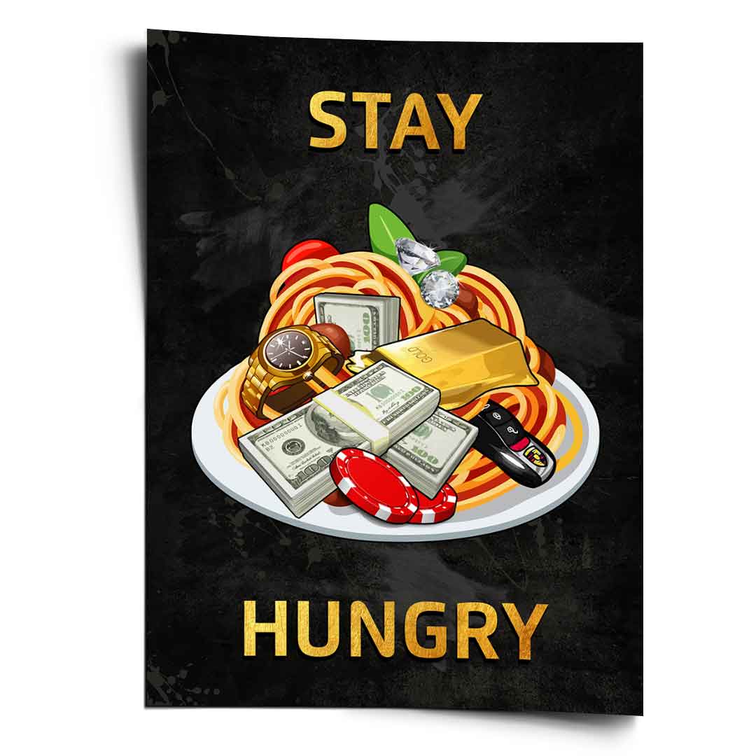 Stay Hungry 3 - Plakat