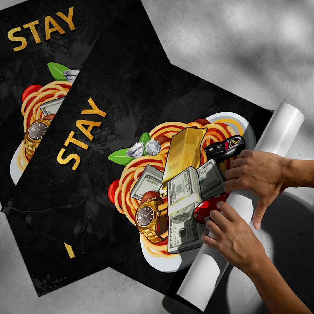 Stay Hungry 3 - Plakat
