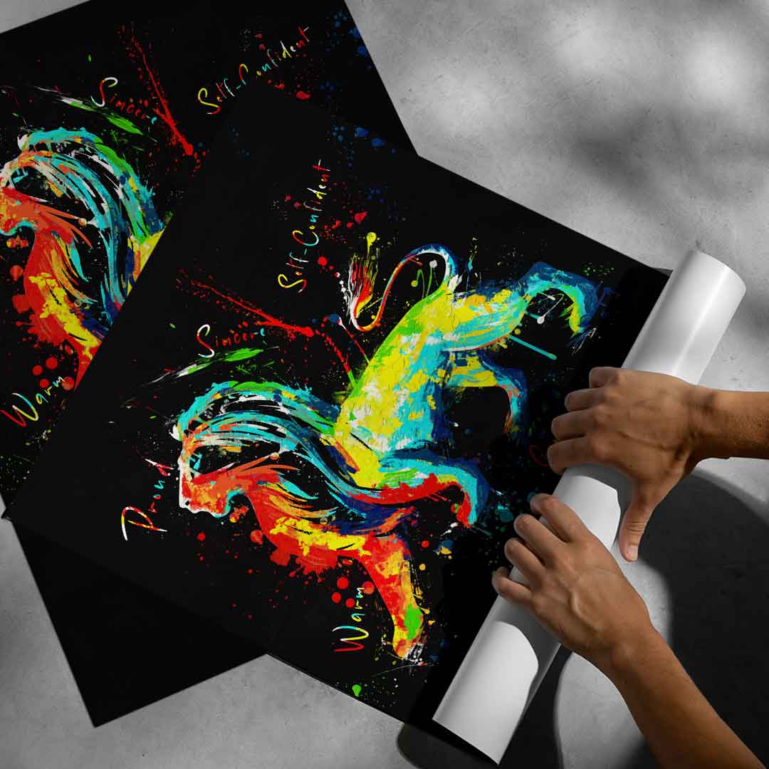 Leo Zodiac Sign - Poster