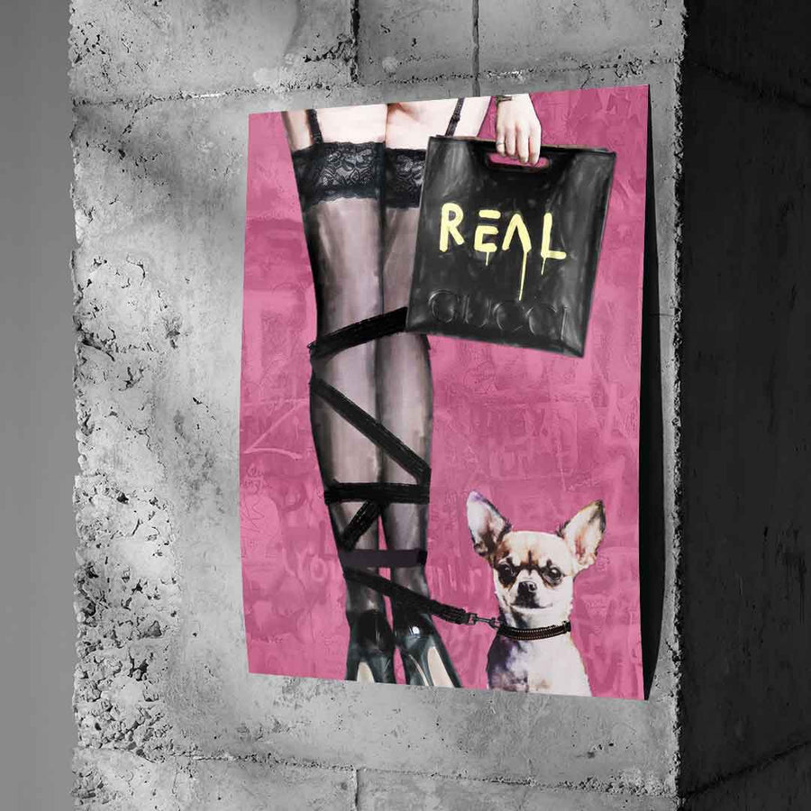 Strappy Stiletto Poster