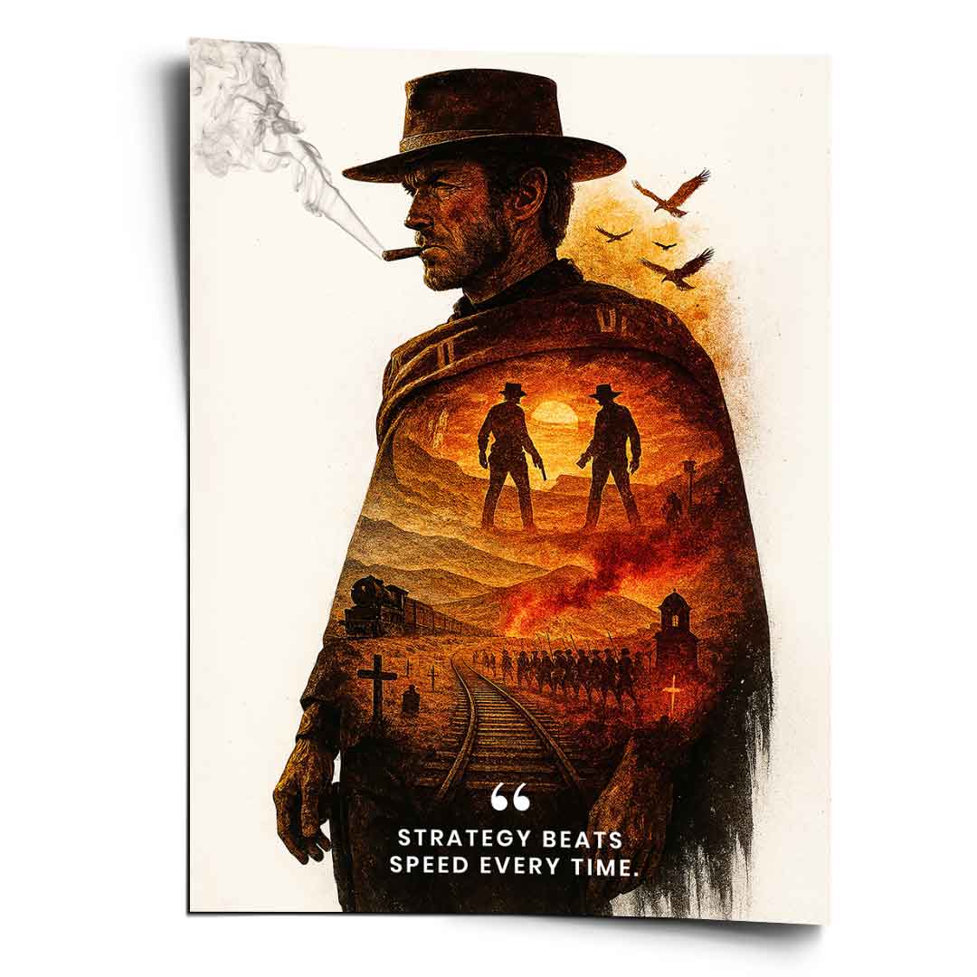Strategy Beats Speed ​​- Poster