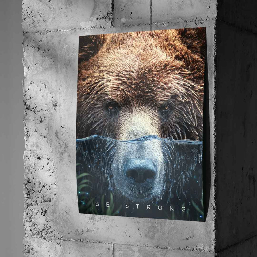 Strong Face - Plakat