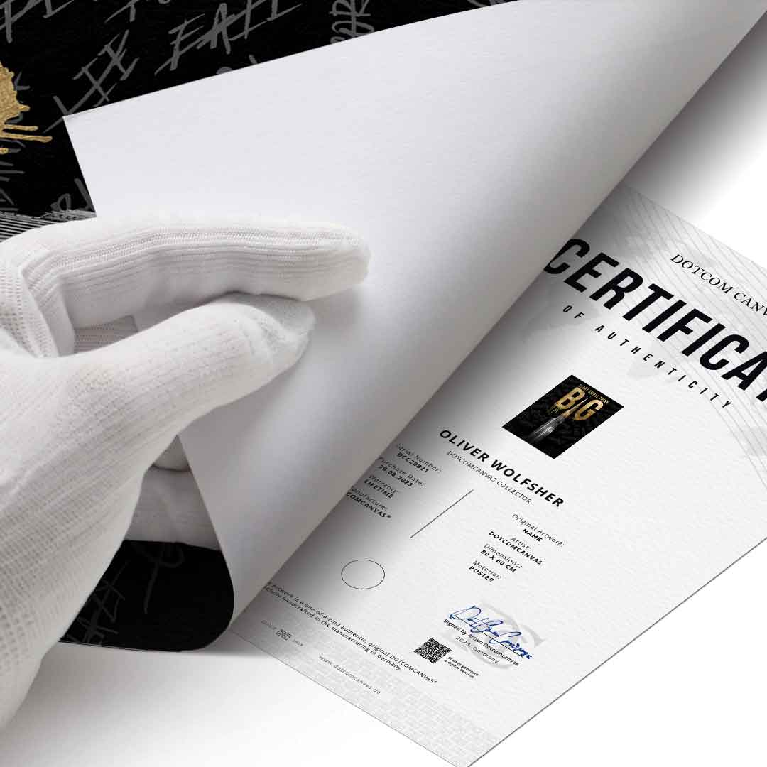 Myśl GLOBALNIE #Burj Khalifa - Plakat