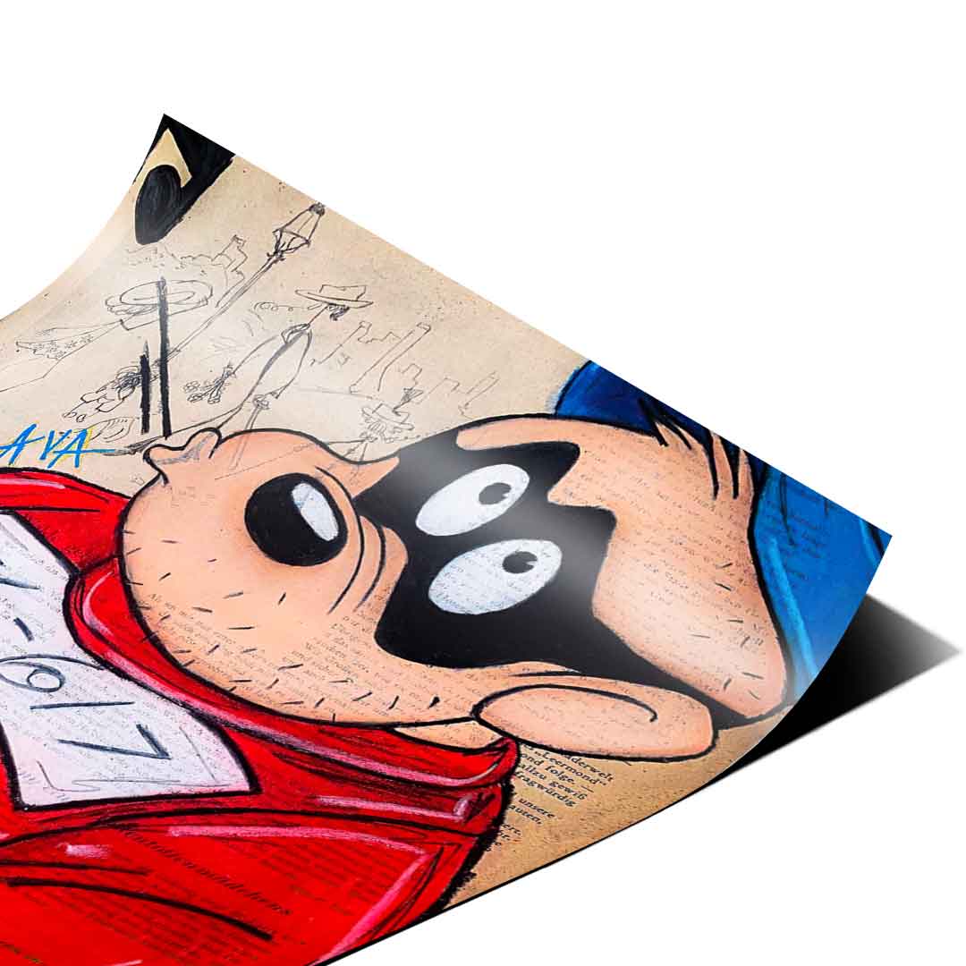 Myślący Beagle Boy – plakat