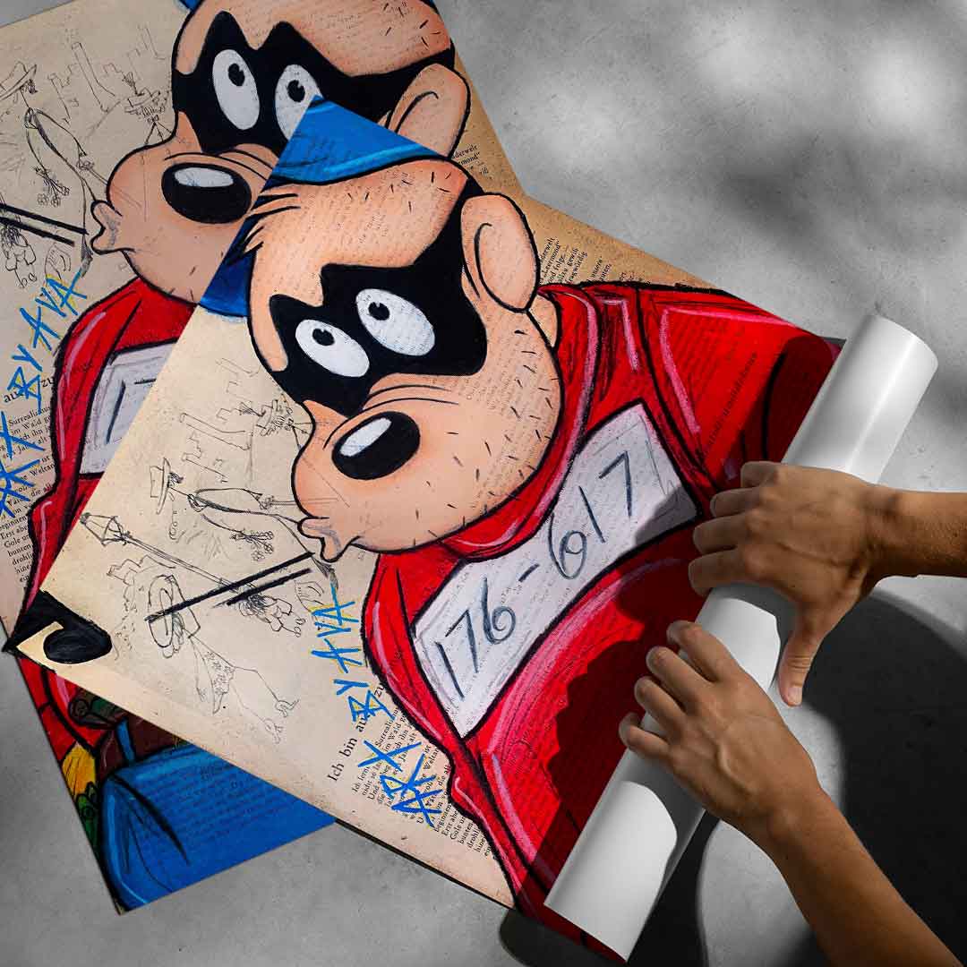 Myślący Beagle Boy – plakat