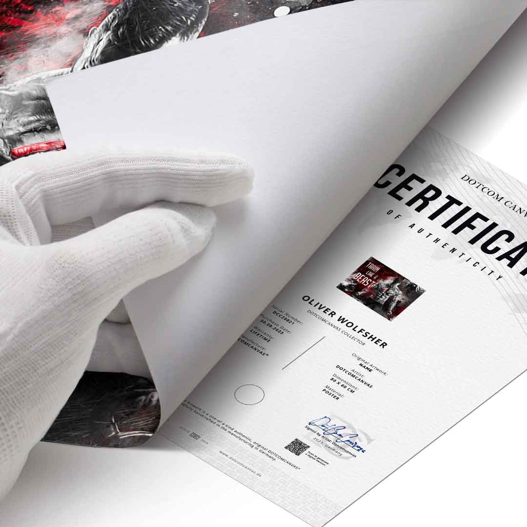 Trenuj jak zwierzak – plakat