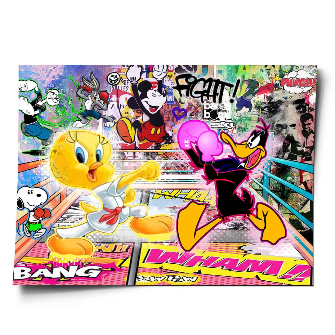 Tweety Fight - Poster
