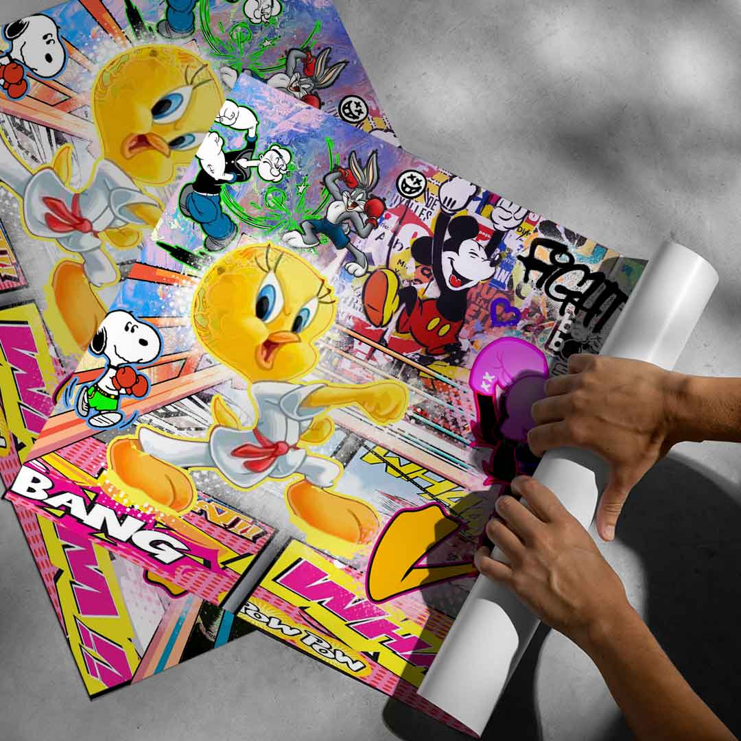 Tweety Fight - Poster