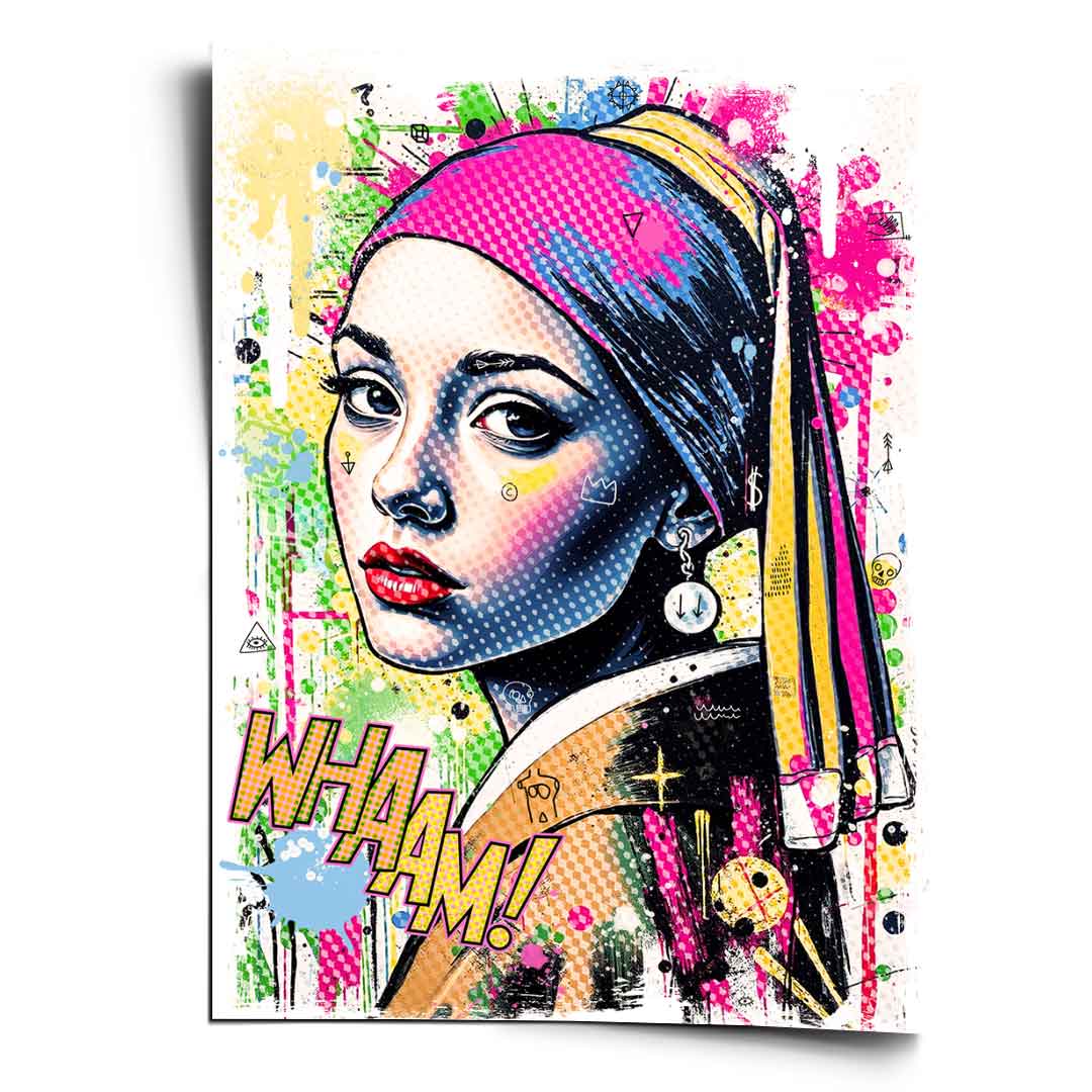 Vermeer Pop - Poster