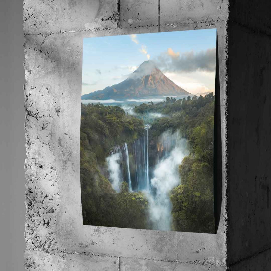 Waterfall Bay - Poster