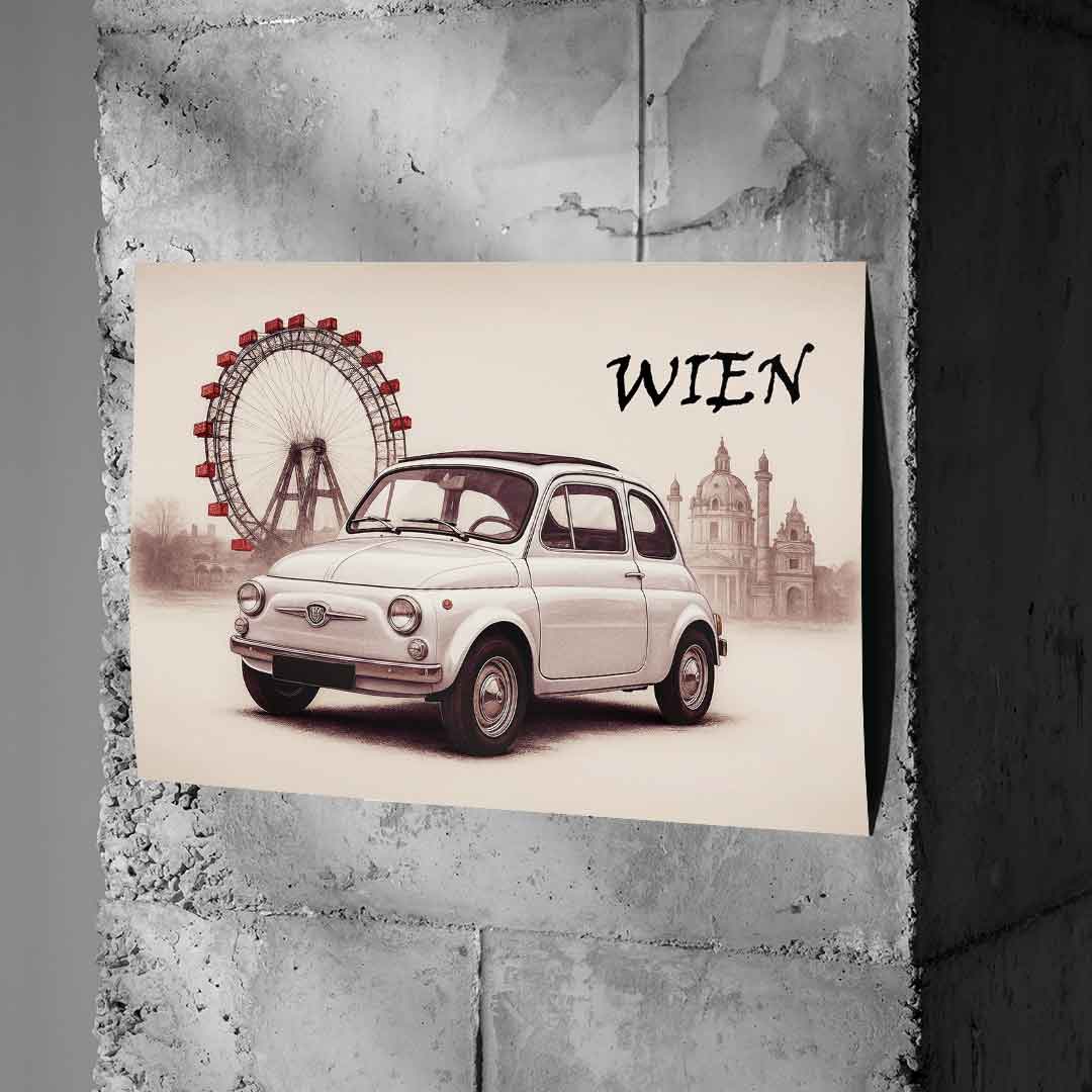 Wiedeń - Plakat