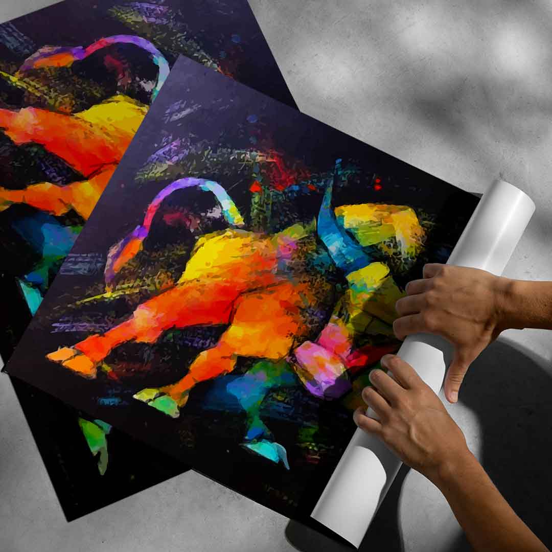 Dziki Byk – plakat