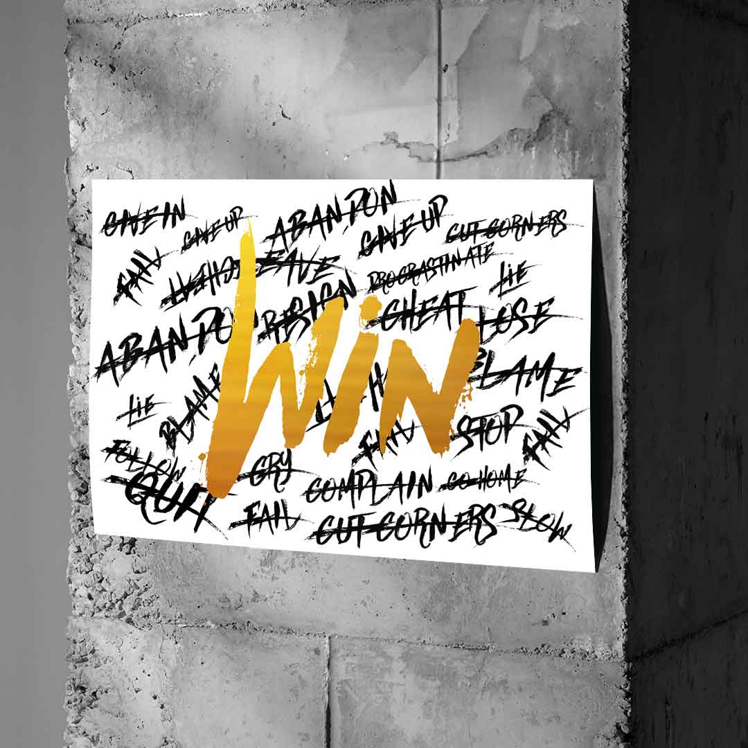 Wygraj – plakat