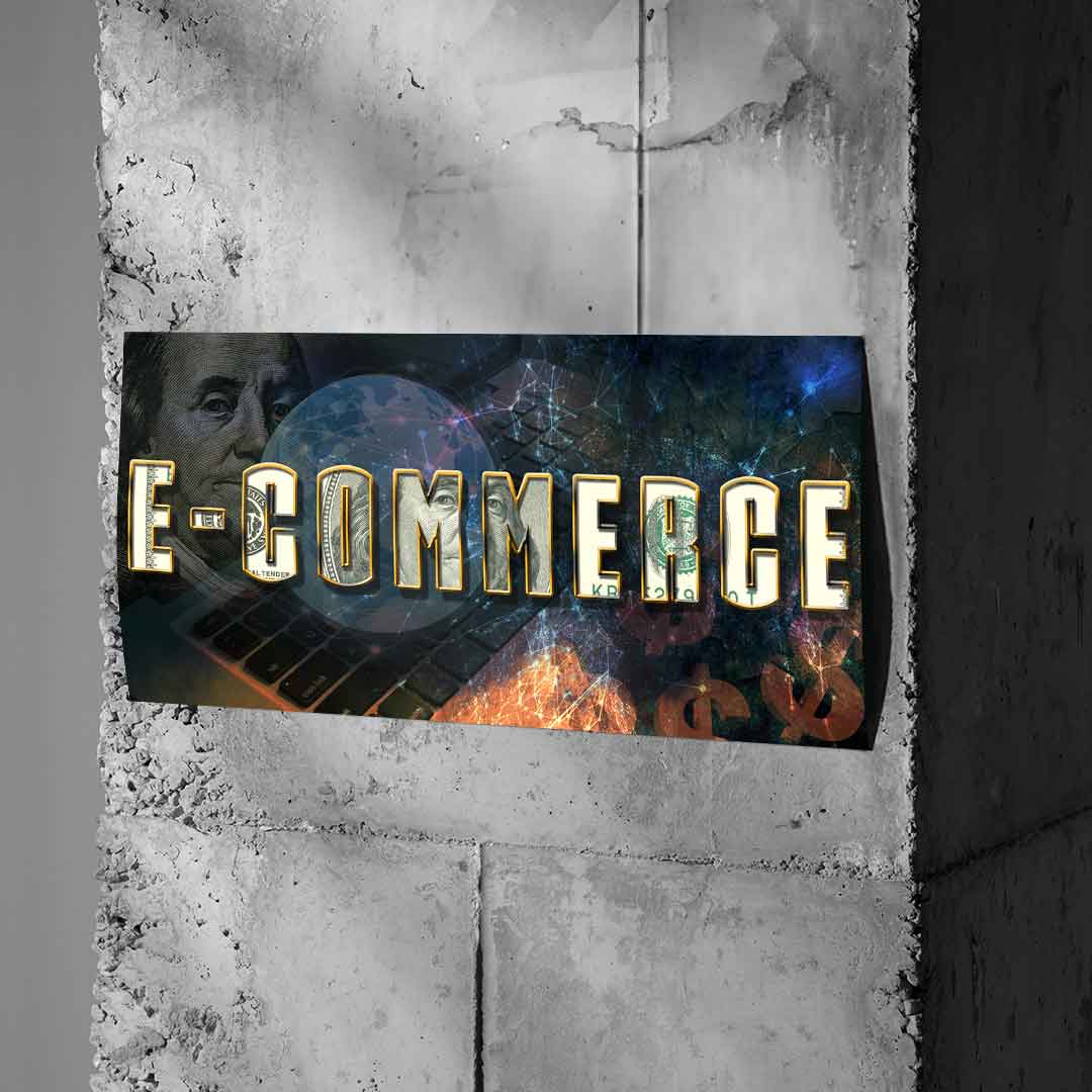 Świat E-Commerce - Plakat