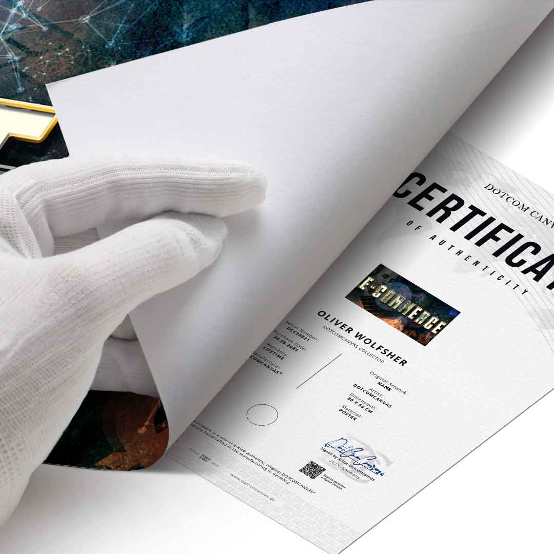 Świat E-Commerce - Plakat