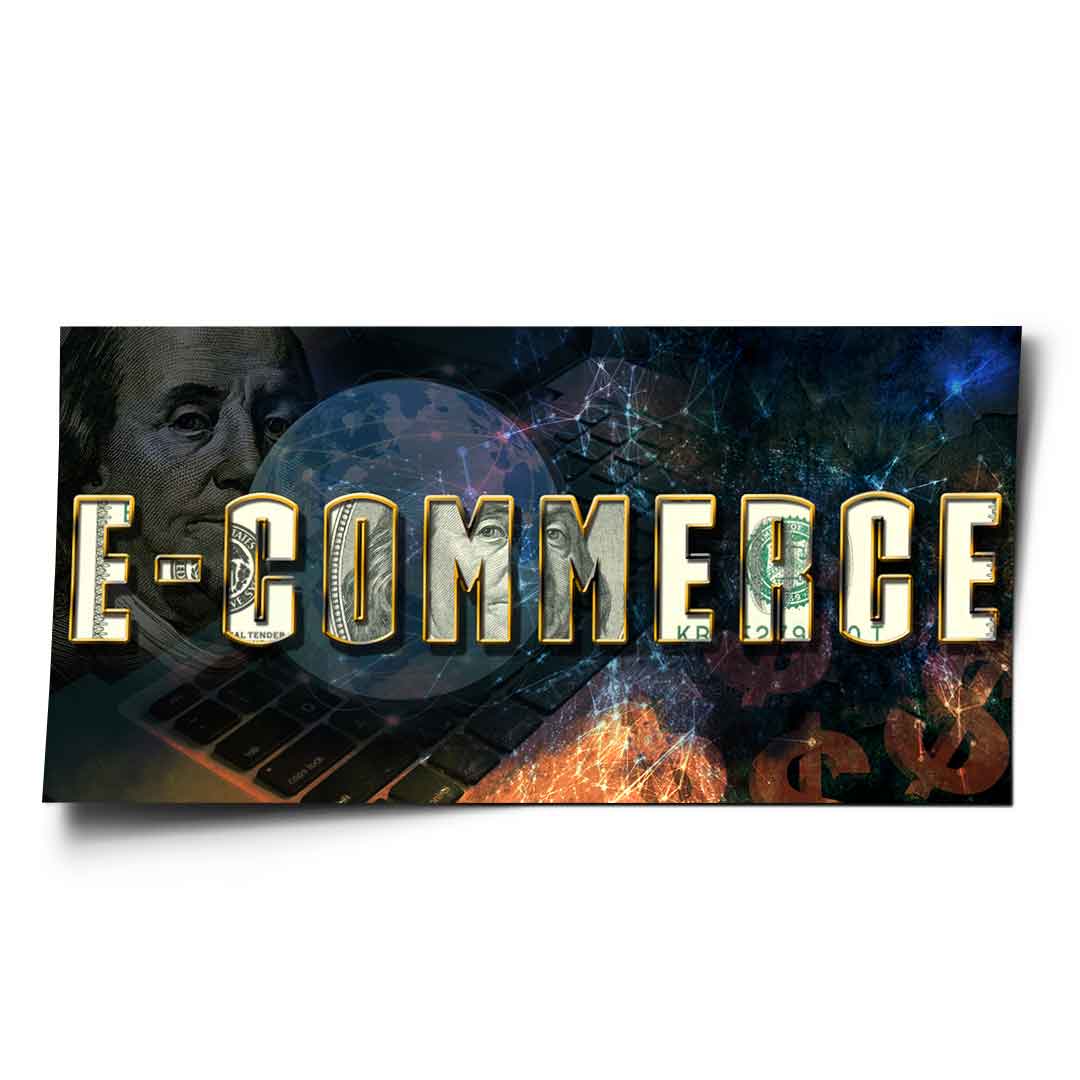 Świat E-Commerce - Plakat