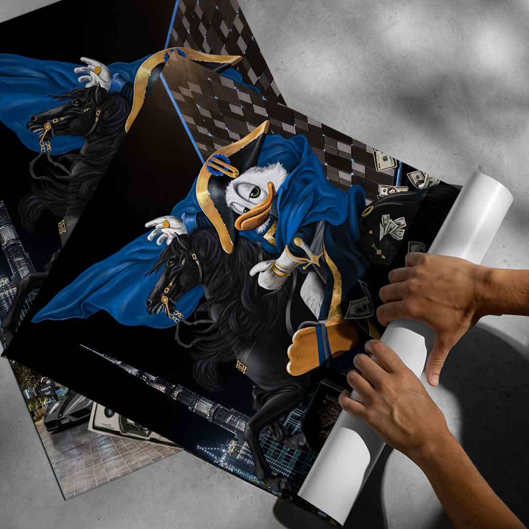 $ELFMADE DUCK #DUBAJ - Plakat