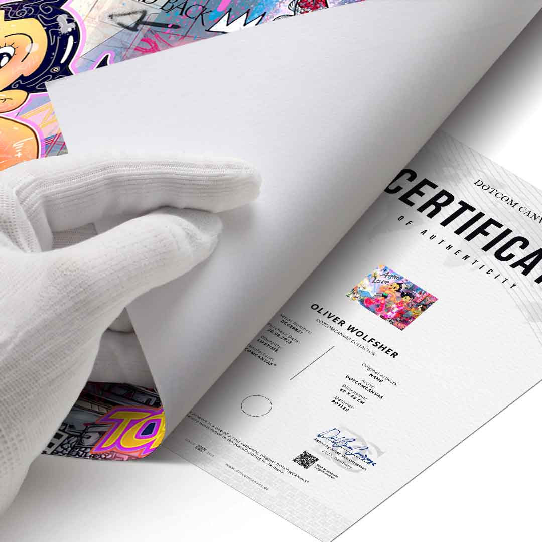 Astroboy Różowy - Plakat