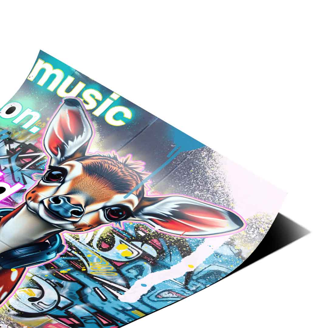 Bambi Music On - Poster