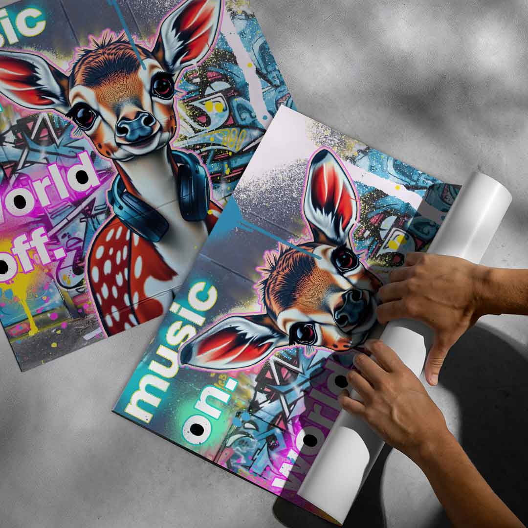 Bambi Music On - Poster