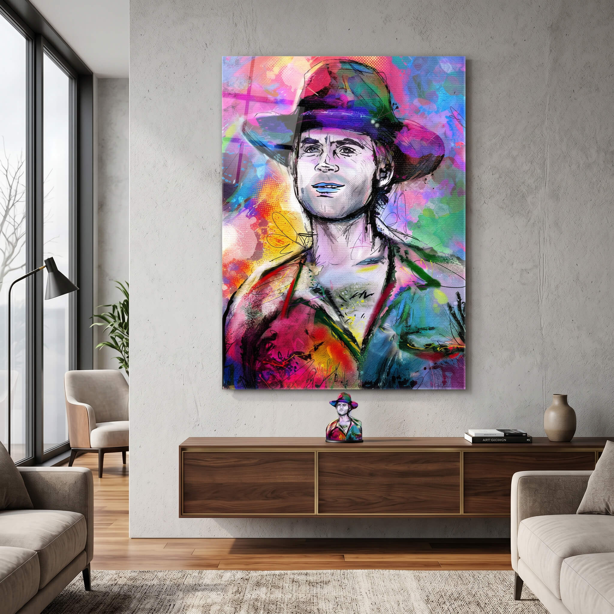 Terrence Portrait - Acrylglas