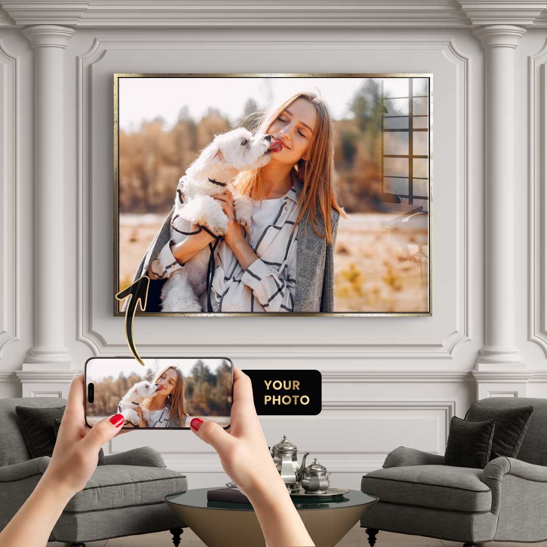 Dein eigenes Foto - Blattgold