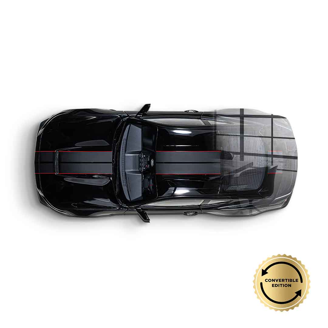 Ford Mustang wall sculpture - acrylic glass