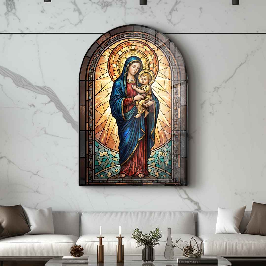 Wandskulptur Mother of Grace Window - Acrylglas