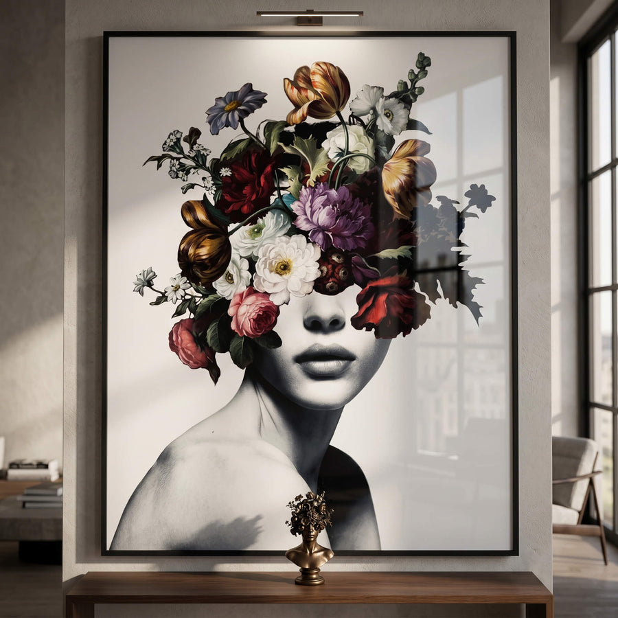 DOTCOMCANVAS® Elegance 101 Acrylglasbild – im Raum