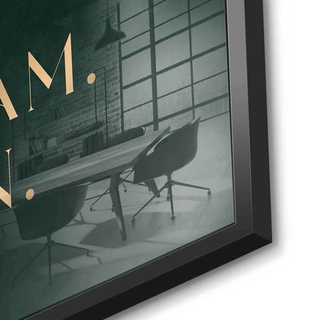 DREAM. PLAN. DO. Acrylglasbild Detailansicht